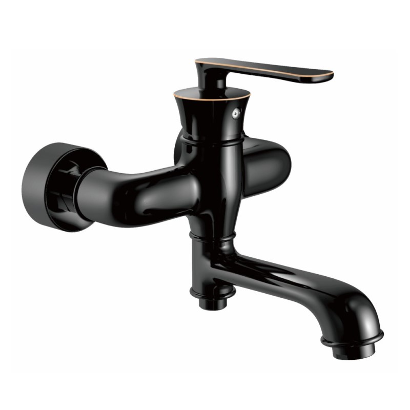 Смеситель для ванны Haiba HB60181-7, черный