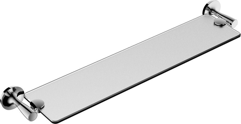 Стеклянная полка Rush Balearic BA39610 Хром