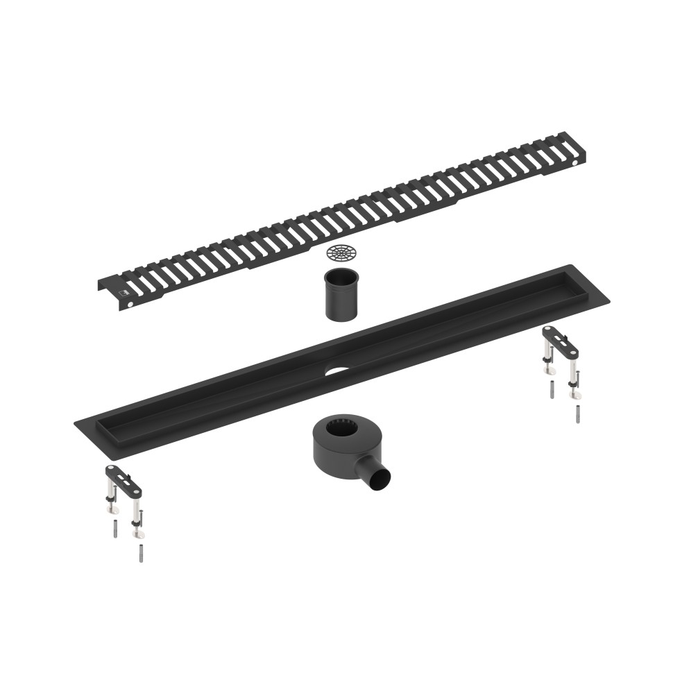 Душевой лоток TIMO Drain System DS230109/03, черный