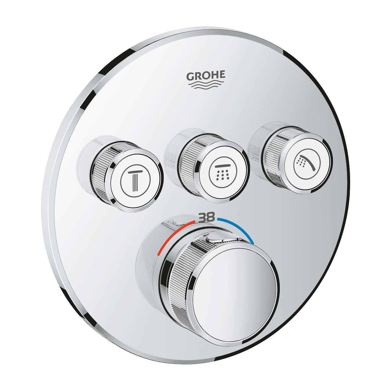 Термостат для душа Grohe Grohtherm SmartControl 29121000 хром