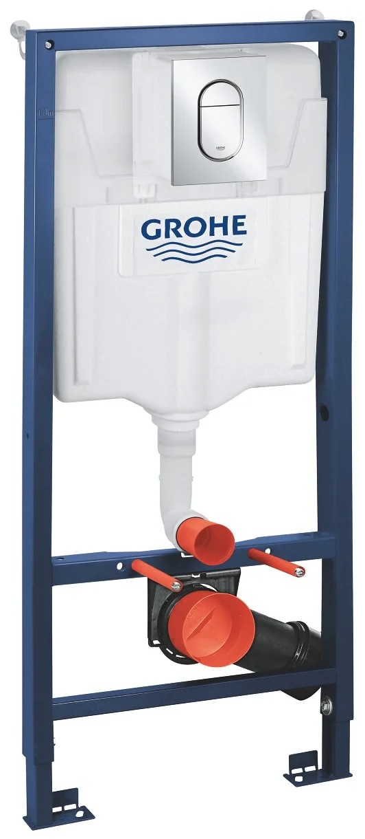 Готовое решение для подвесных унитазов Grohe Rapid SL 39504000 хром глянцевый