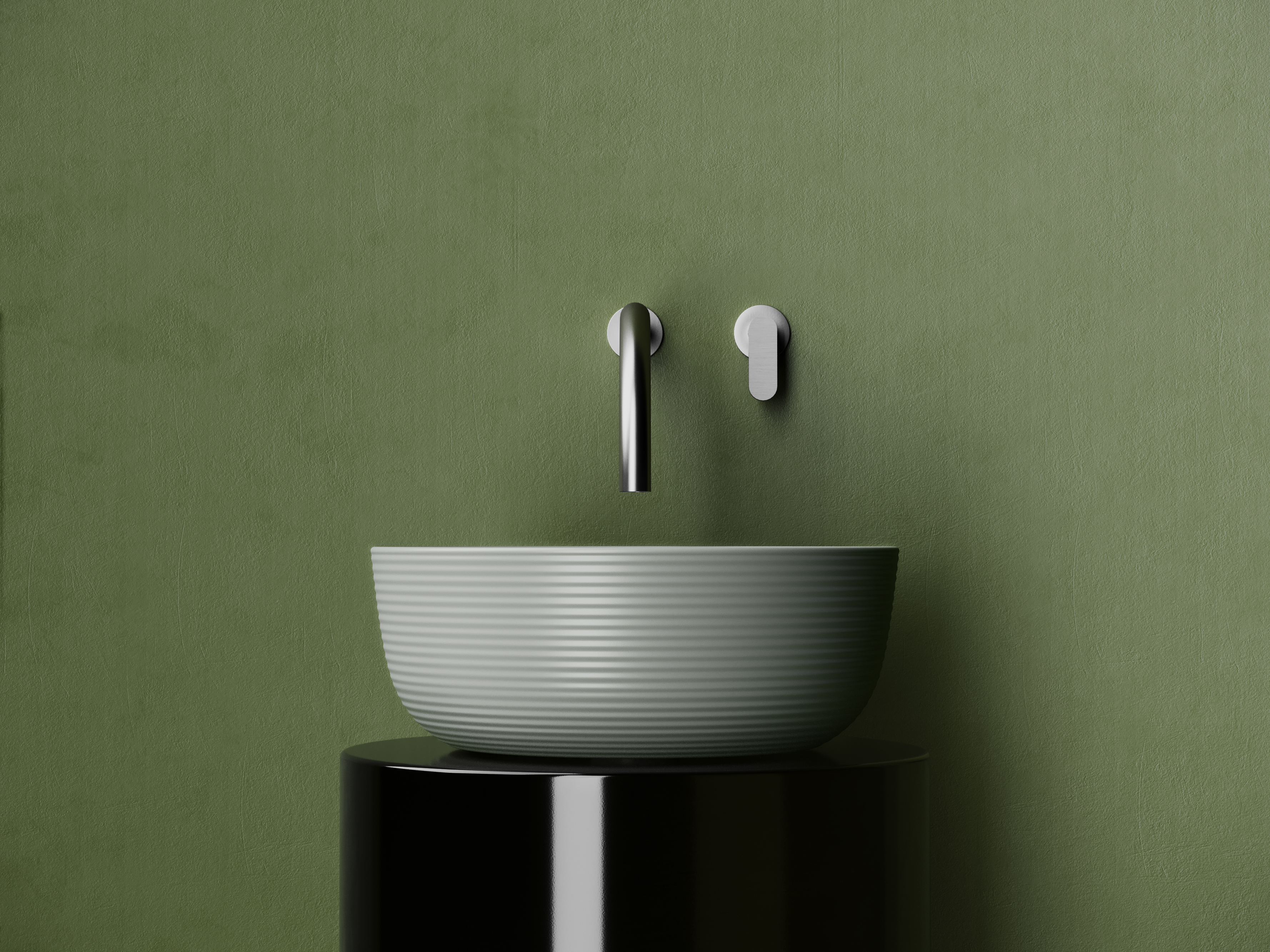 Раковина накладная 35см Ceramica Nova Element CN6073MH антрацит матовый