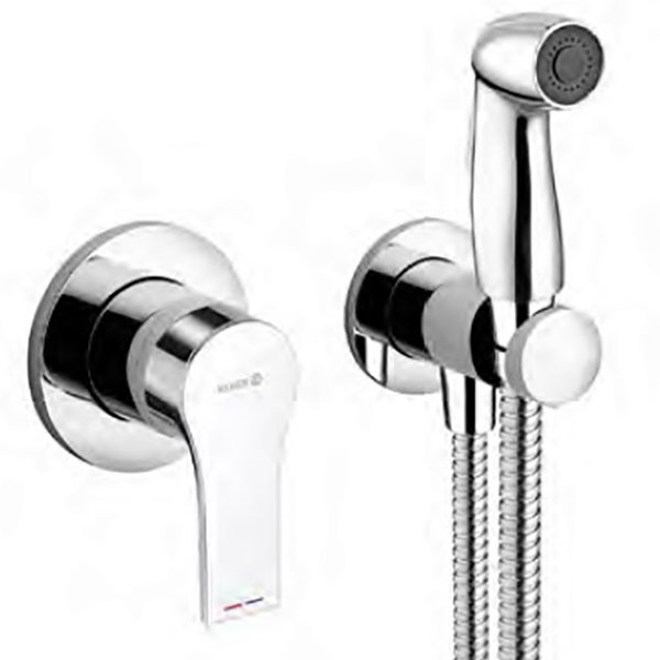 Гигиенический душ со смесителем Kludi Zenta SL 489990565 Хром