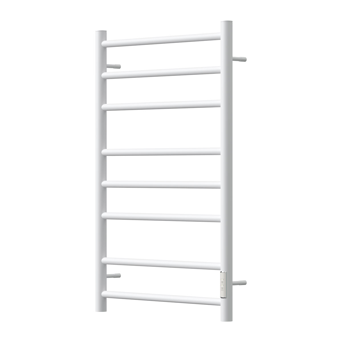 Полотенцесушитель электрический Point PN10858W П8 500x800 диммер справа, белый матовый