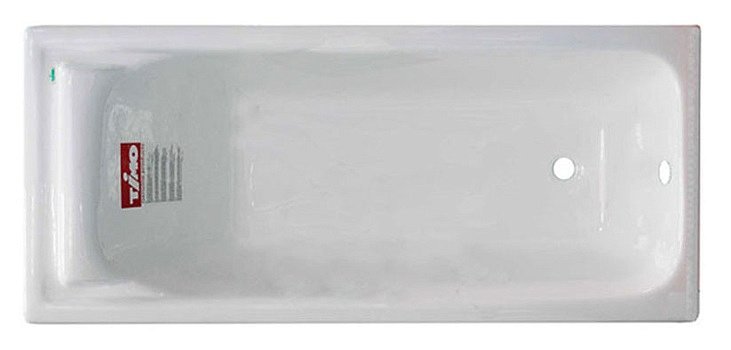 Чугунная ванна Timo Tarmo 180x80 см с ручками