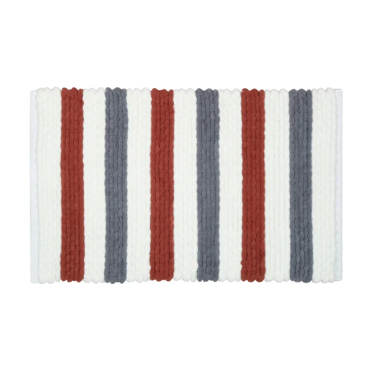 Коврик для ванной 1-ый Fixsen AMBER, FX-8040X, mix (синий+красный+белый), 50х80см