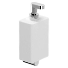 Дозатор жидкого мыла Webert Living LV500201 Белый Хром