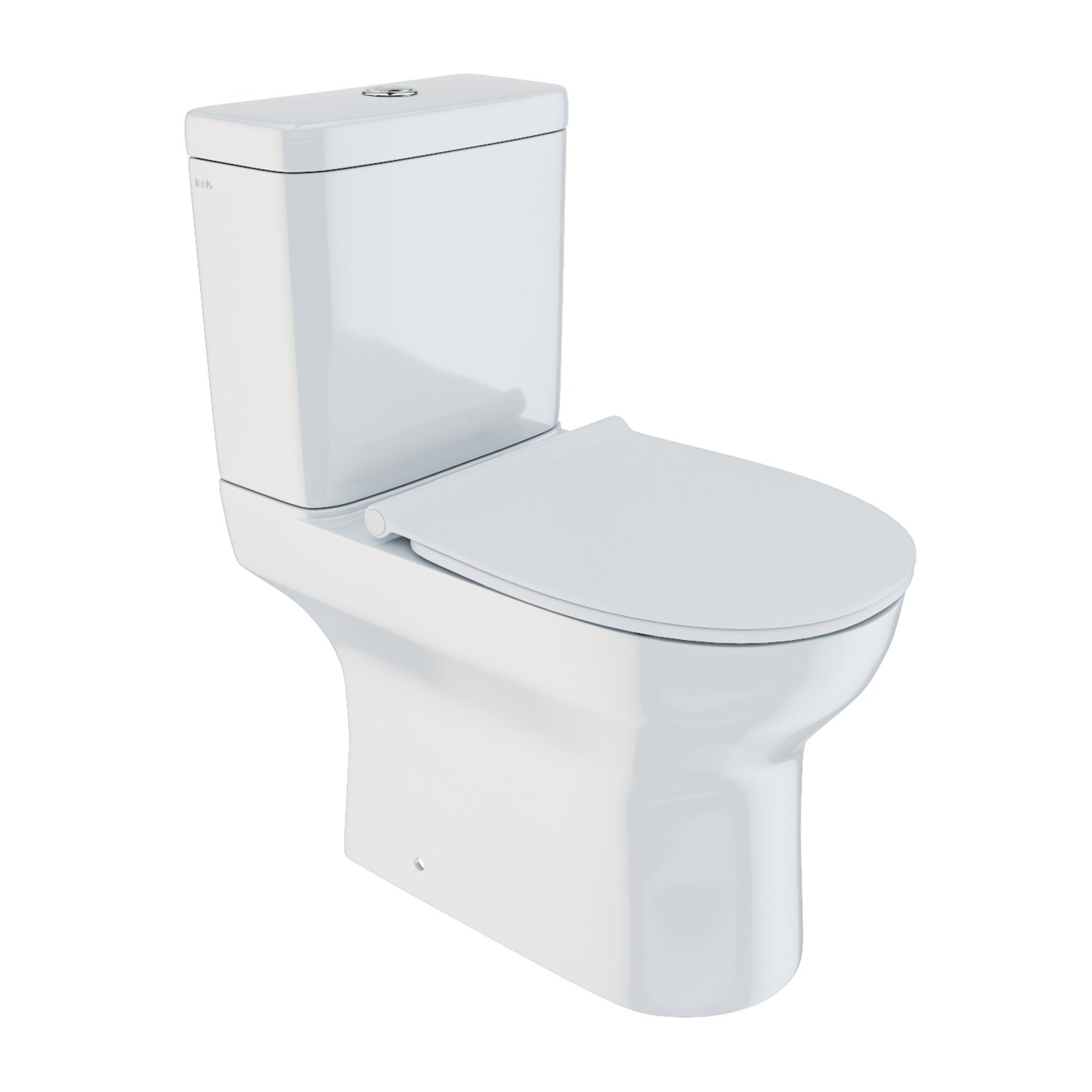 Унитаз напольный IDDIS Drum DRU2DSEi24 белый, с сиденьем микролифт