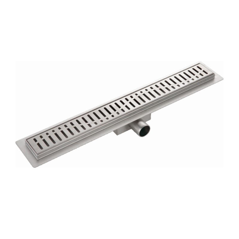 Душевой лоток с решеткой из нержавеющей стали 60см Haiba HB93600, сатин