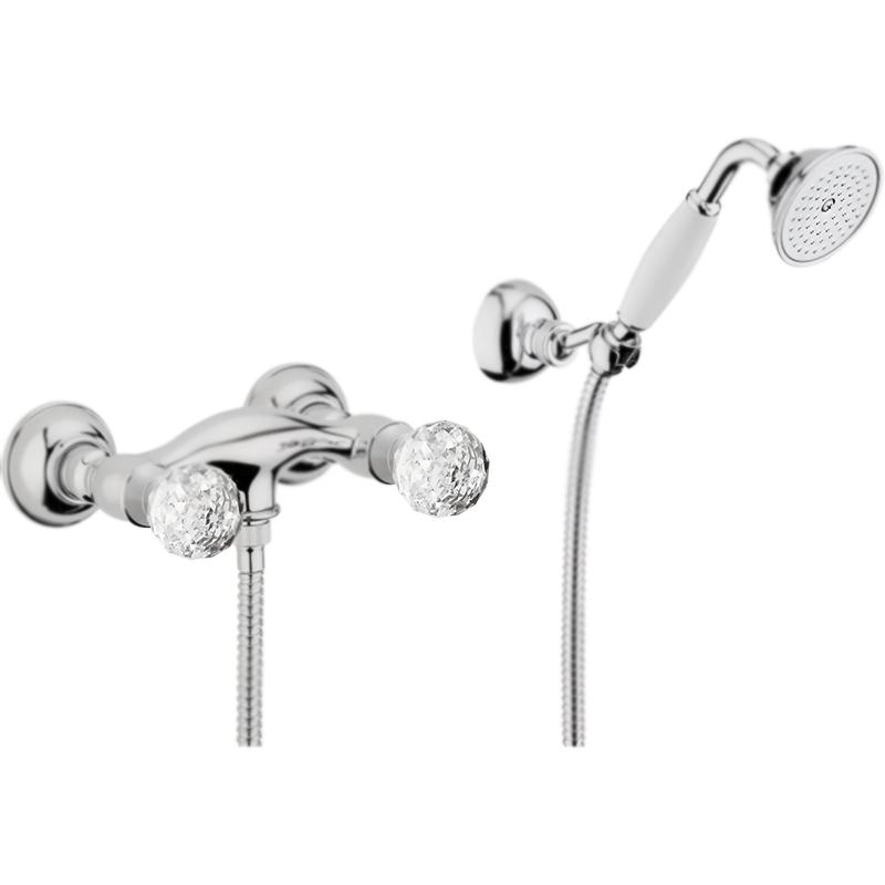 Смеситель для душа Webert Karenina KA760101 Хром кристаллы Swarovski