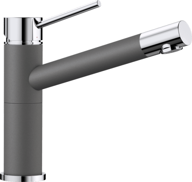 Смеситель для кухни Blanco Alta Compact 518810 темная скала