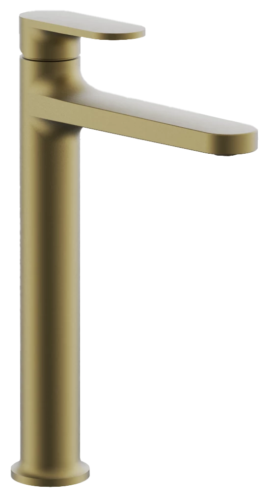 Смеситель для раковины BELZ B11713-5, золото матовое