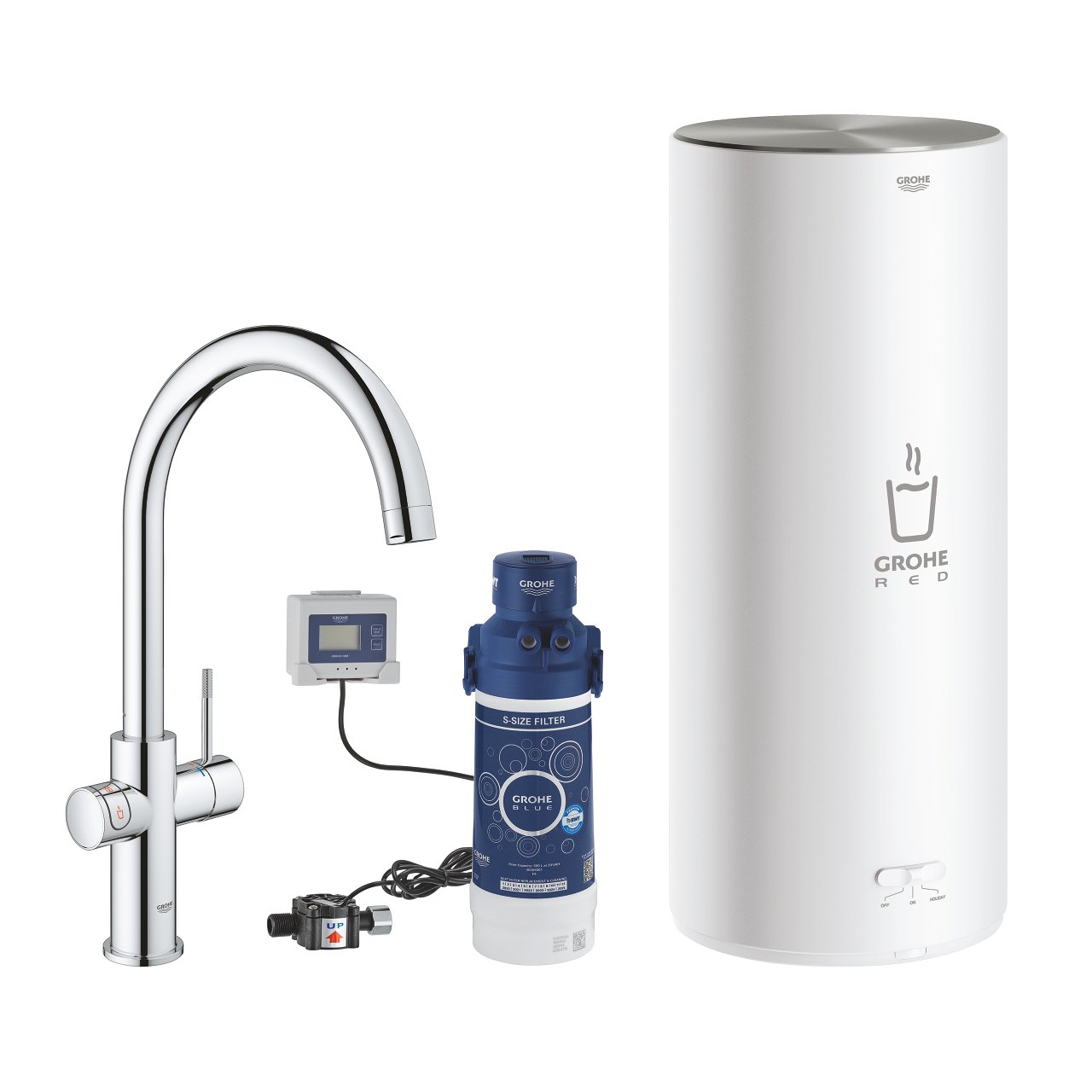Смеситель для кухни Grohe Red 30079001 хром