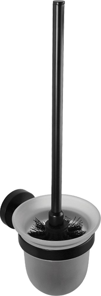 Туалетная щетка с держателем Bemeta Dark 104113010 Чёрный