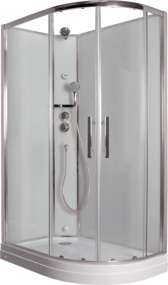 Душевая кабина Timo Ilma ILMA-902 L 120x80x225 профиль черный матовый, стекло прозрачное