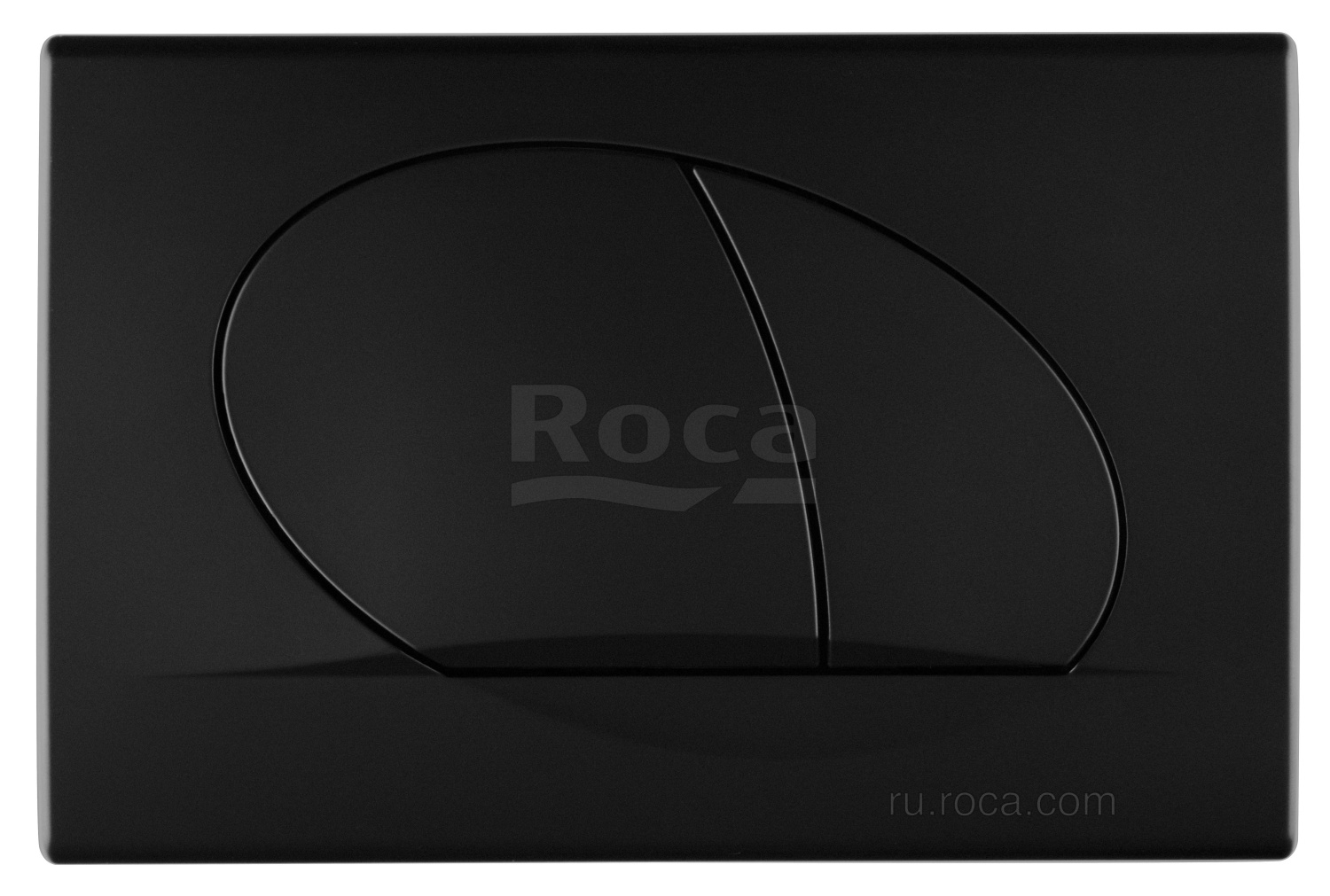 Кнопка смыва для унитазов Roca Active 42B 8901140B6 черный матовый