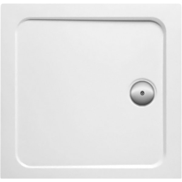 Душевой поддон из искусственного камня Jacob Delafon Flight 100x100 квадратный Белый