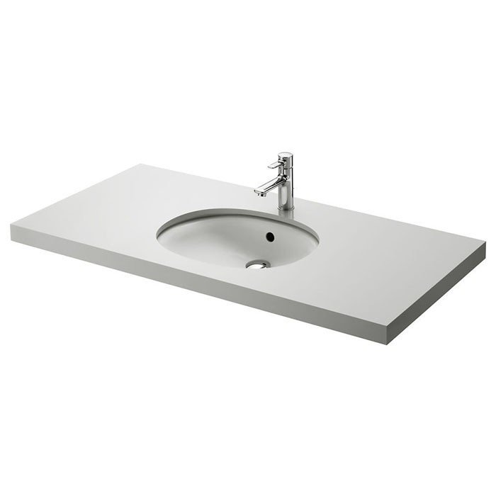 Раковина встраиваемая снизу 55см TOTO Public LW764Y#XW белый