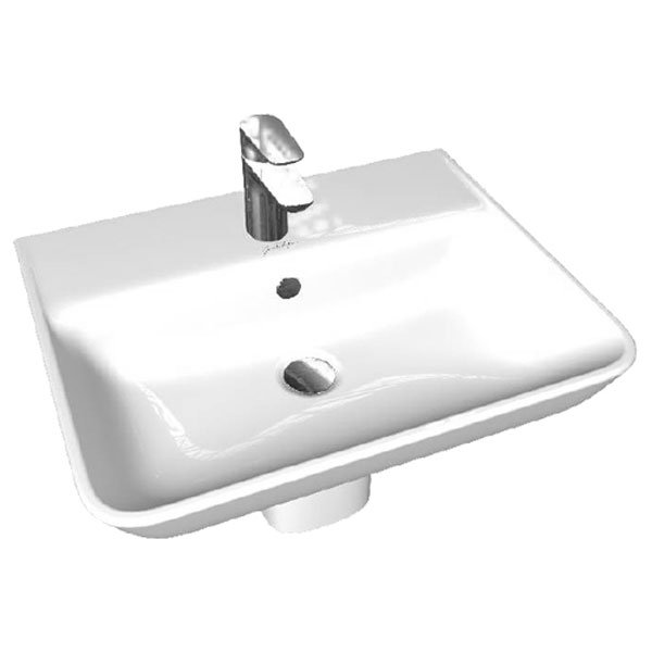 Раковина Jacob Delafon Struktura 65 EGC112-00 Белая