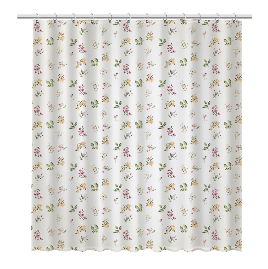 Штора для ванной Fixsen Flora, FX-1507