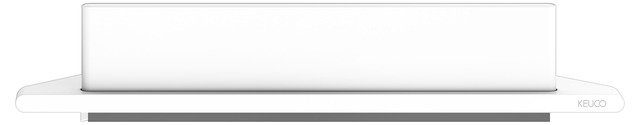 Полка угловая со стеклоочистителем Keuco Aveno 14657510100 белый матовый