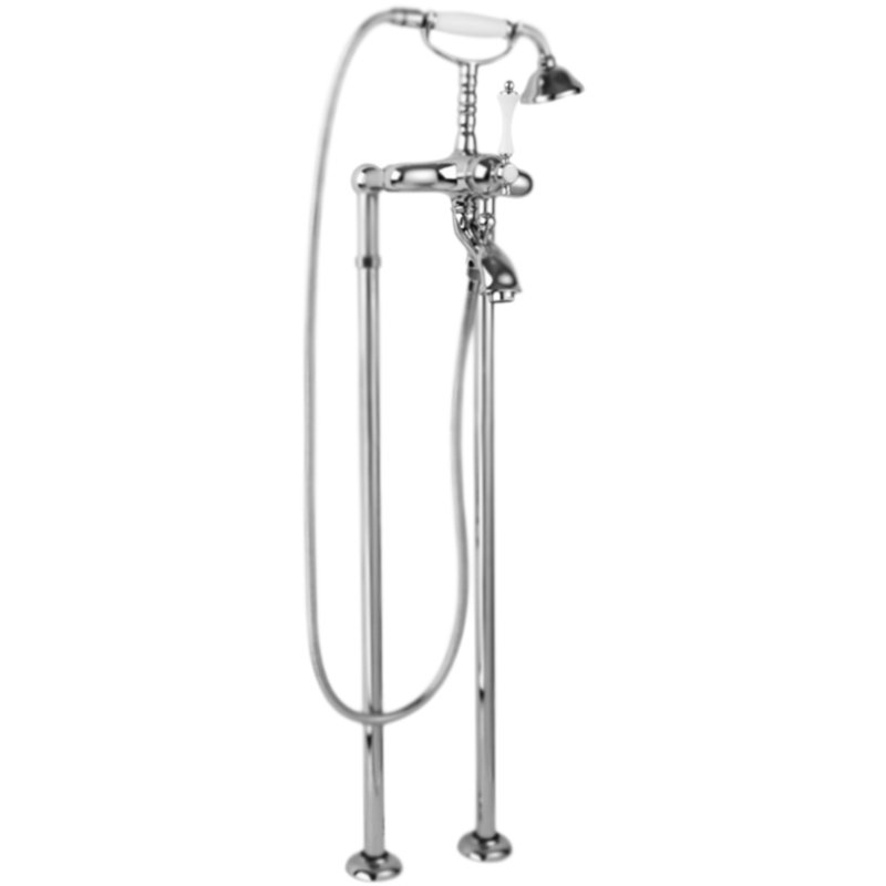 Смеситель для ванны Cezares Margot MARGOT-VDP-01-Bi Хром/белый