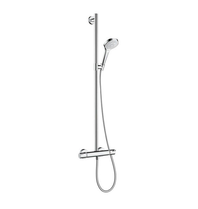 Душевая стойка Hansgrohe Croma Select S 27247400 хром;белый
