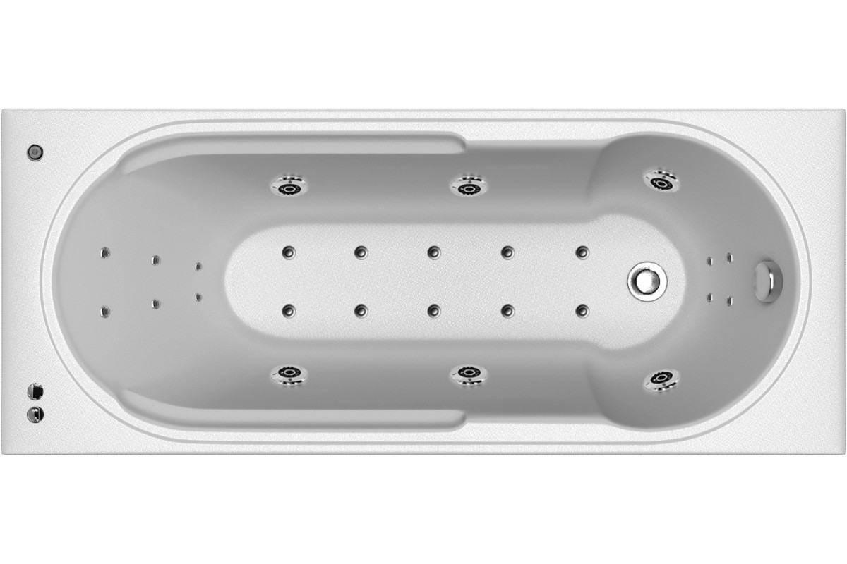 Ванна акриловая Relisan EcoPlus ПРАГА Гл000022032, 150x70