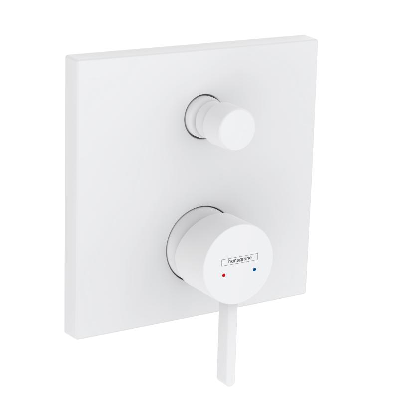 Смеситель для ванны Hansgrohe Finoris 76415700 белый матовый