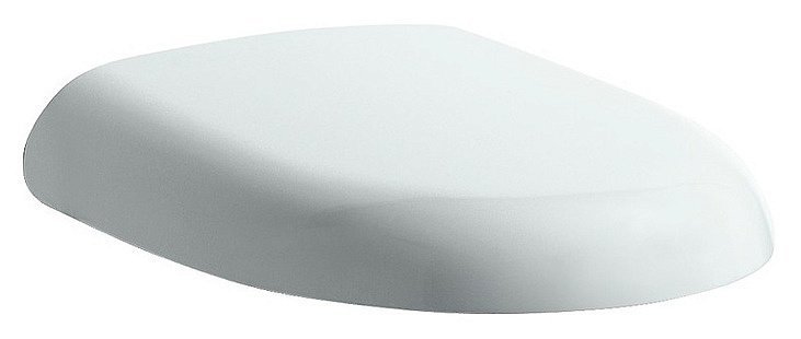 Крышка-сиденье Laufen Florakids 9103.1 белая, с микролифтом, петли хром