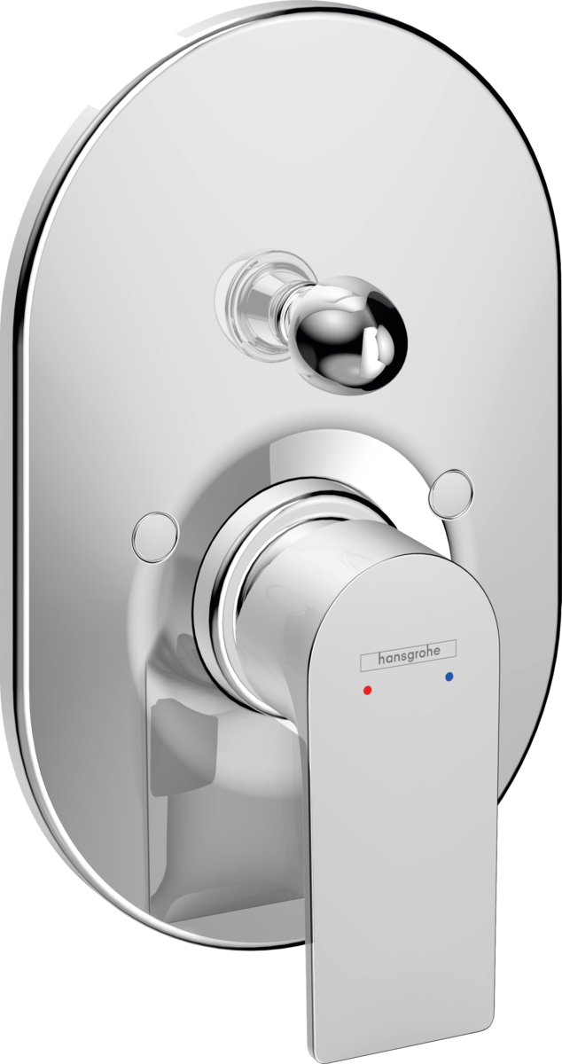 Смеситель для ванны с душем Hansgrohe Rebris E 72459000 хром