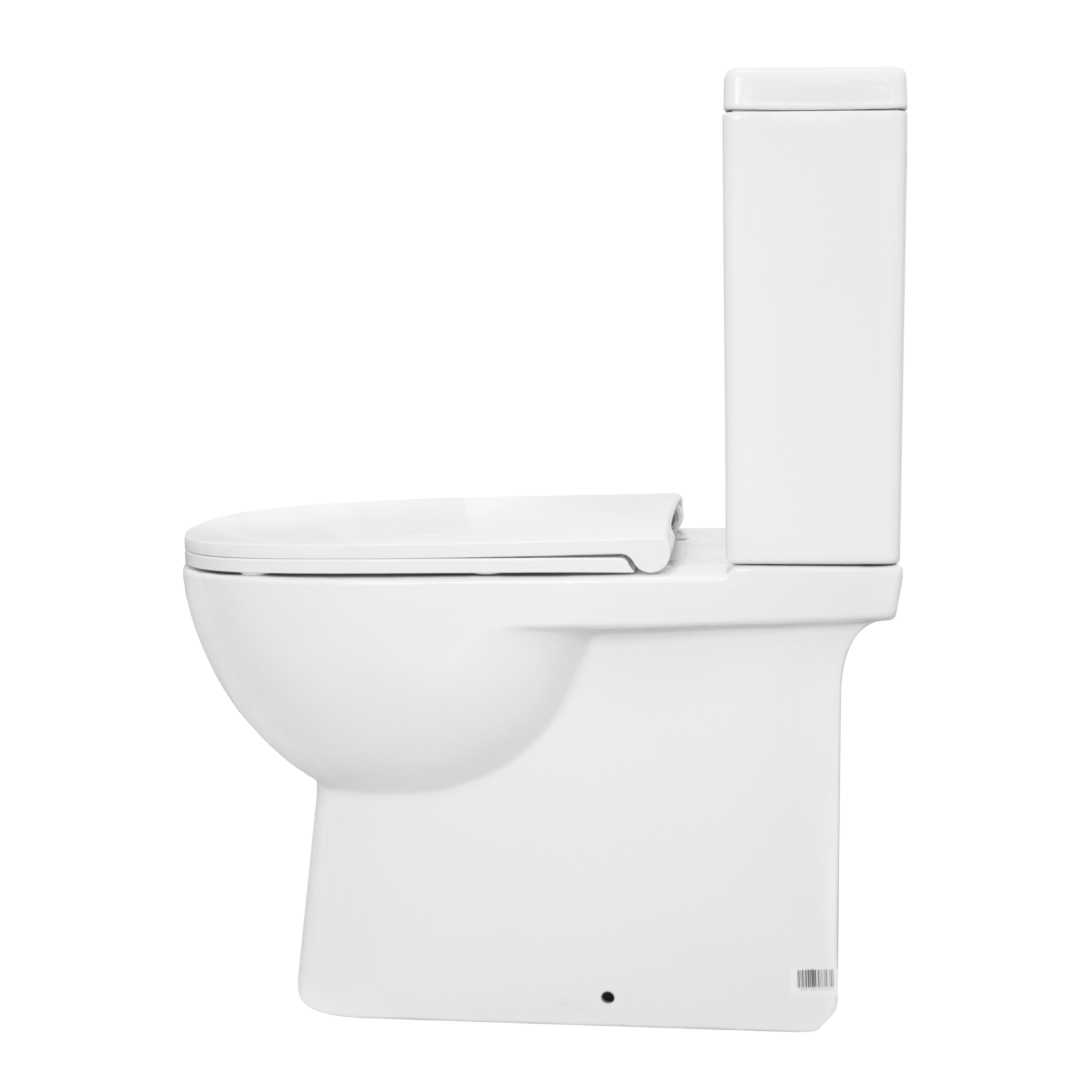 Унитаз Sanita Luxe Quadro DM Slim QDRSLCC01151022 с бачком и тонким сиденьем микролифт