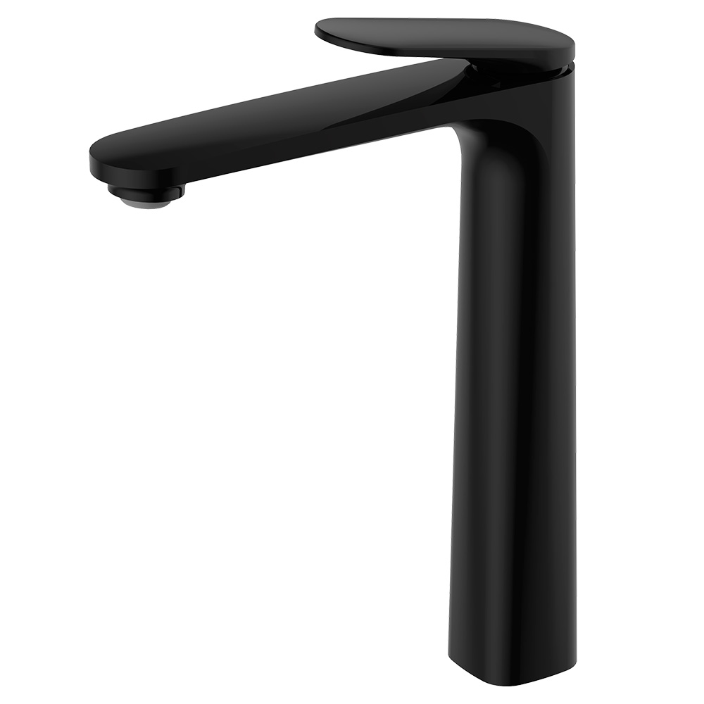 Смеситель для раковины AQUAme Imola AQM6714MB черный матовый