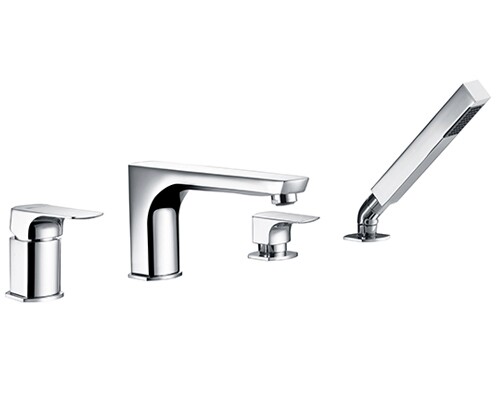 Смеситель для ванны с душем WasserKraft Salm 2755 хром