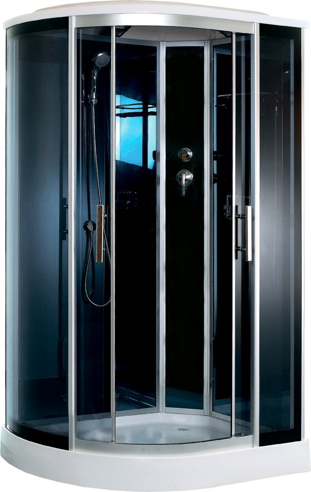 Душевая кабина Timo Standart T-1102 R P 120x85x225 профиль хром матовый, стекло прозрачное