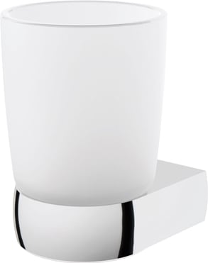 Стакан для зубных щеток AM PM Sensation A3034300 хром/матовое стекло