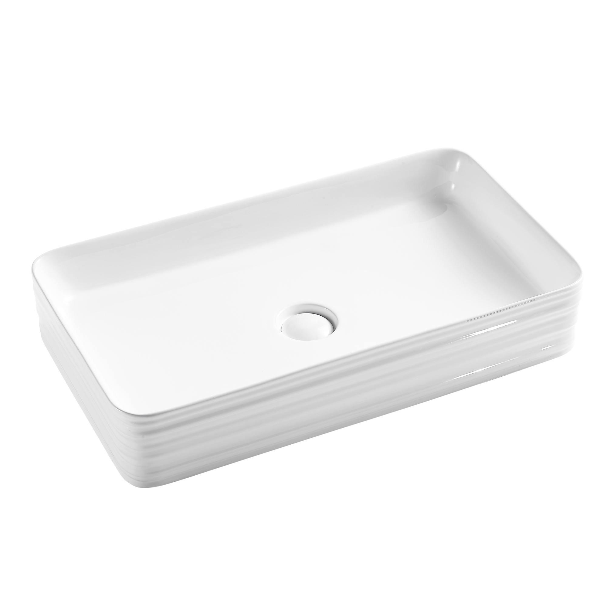 Раковина накладная 67см Point Омега PN43904 белый