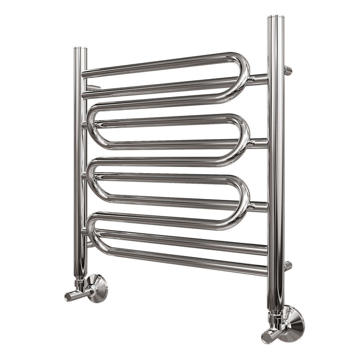 Полотенцесушитель водяной Point Юпитер примиум PN01156S П5 500x600, хром