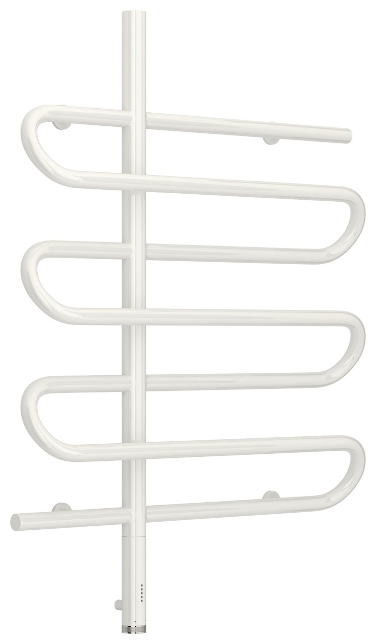 Полотенцесушитель электрический Сунержа Эпатаж 80х60 белый, подключение левое