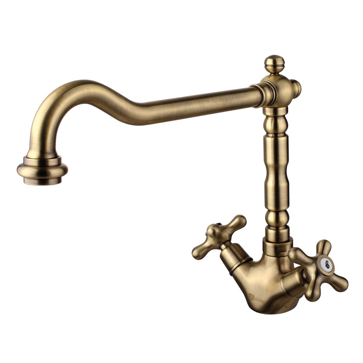 Смеситель для кухни Lemark Vintage LM2805B бронза