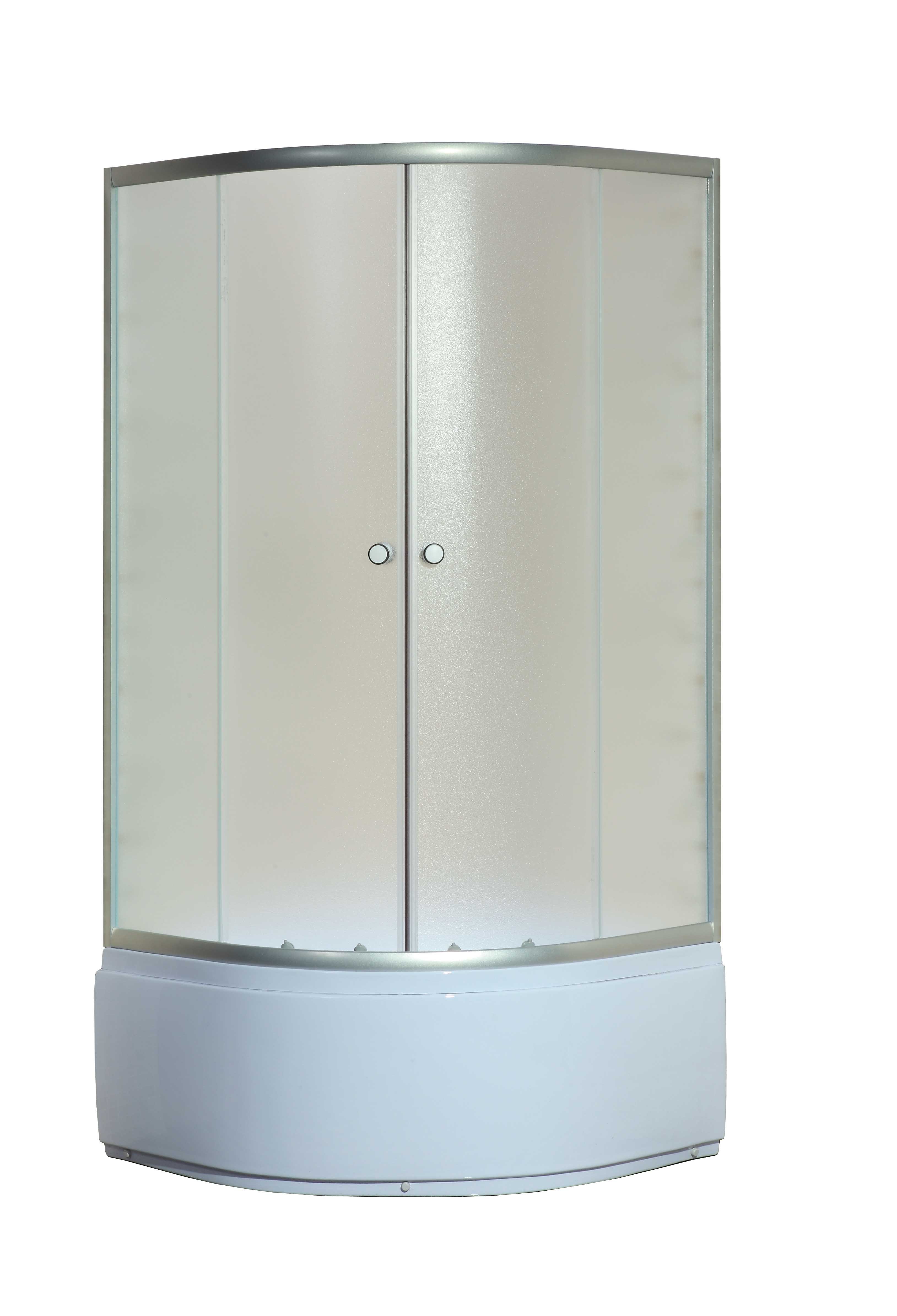 Душевой угол Niagara NG-006-08N 90x90x195 профиль хром матовый, стекло матовое
