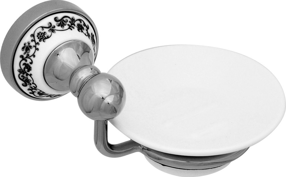 Мыльница Fixsen Bogema FX-78508 Хром Белый