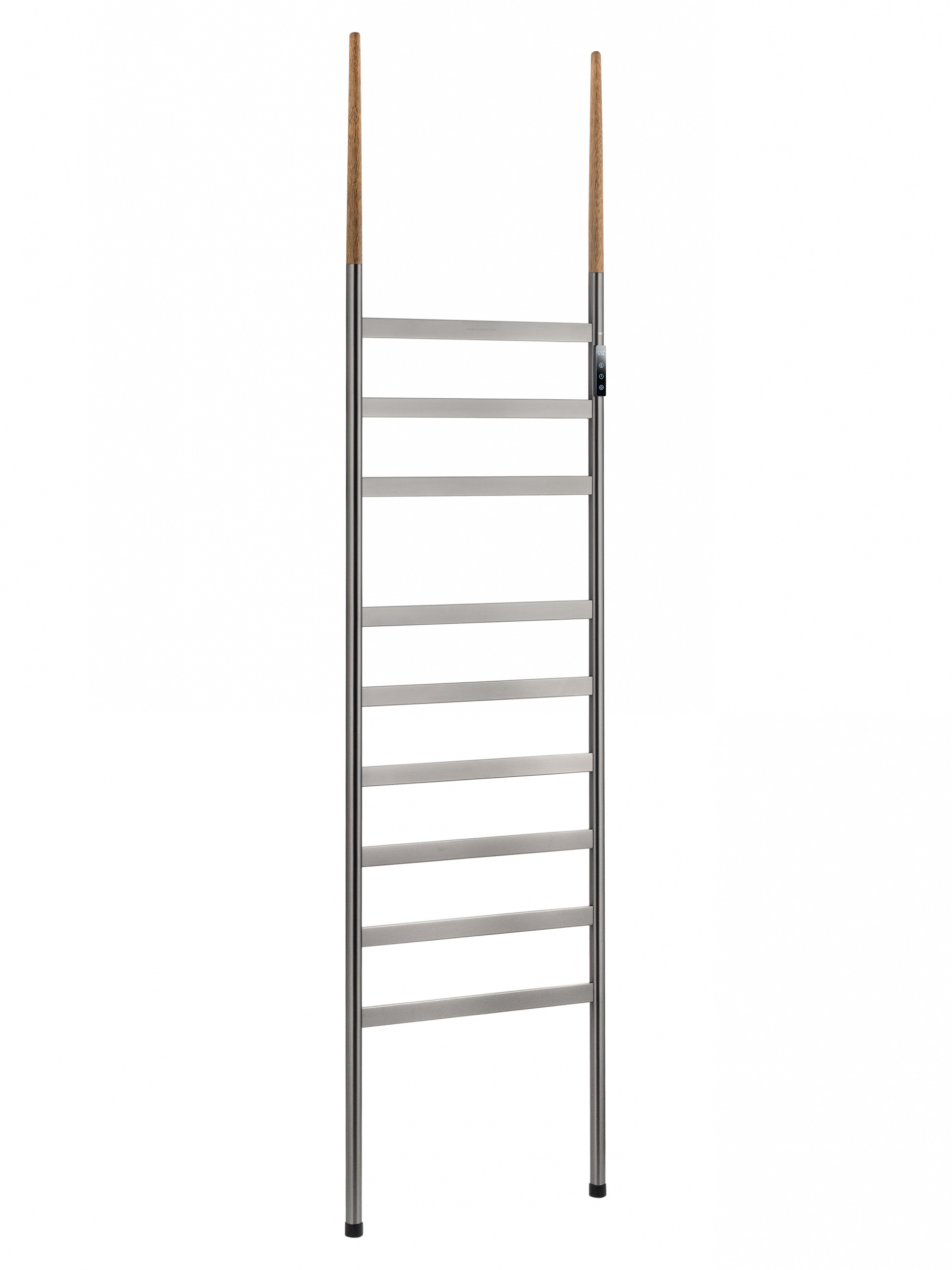 Полотенцесушитель электрический напольный WONZON & WOGHAND BREMEN, Темный графит (WW-A207-GM)