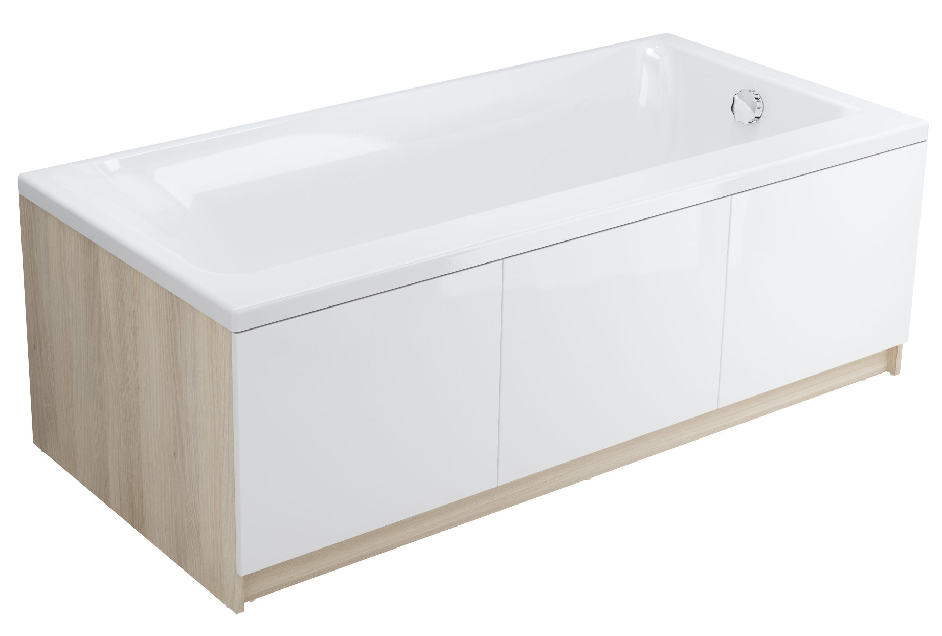 Ванна прямоугольная Cersanit SMART 170x80 левая
