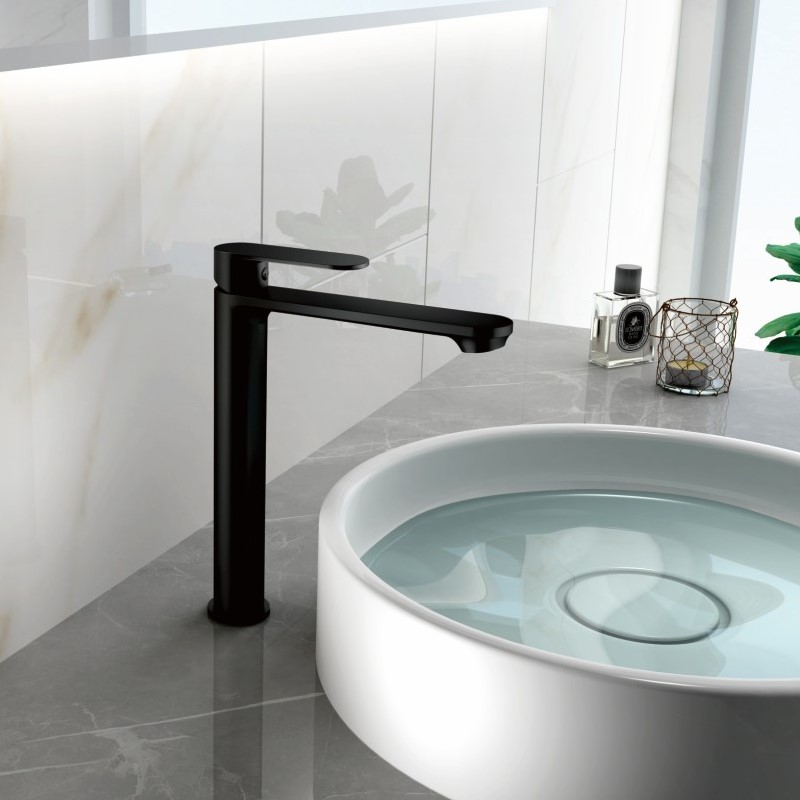 Смеситель для раковины Haiba HB11590-7, черный