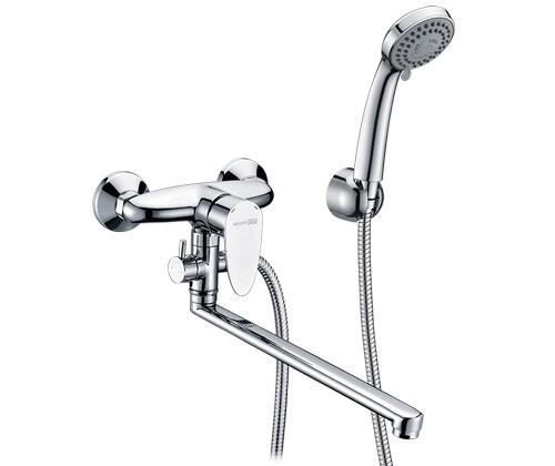 Смеситель для ванны с душем WasserKraft Leine 3502L хром