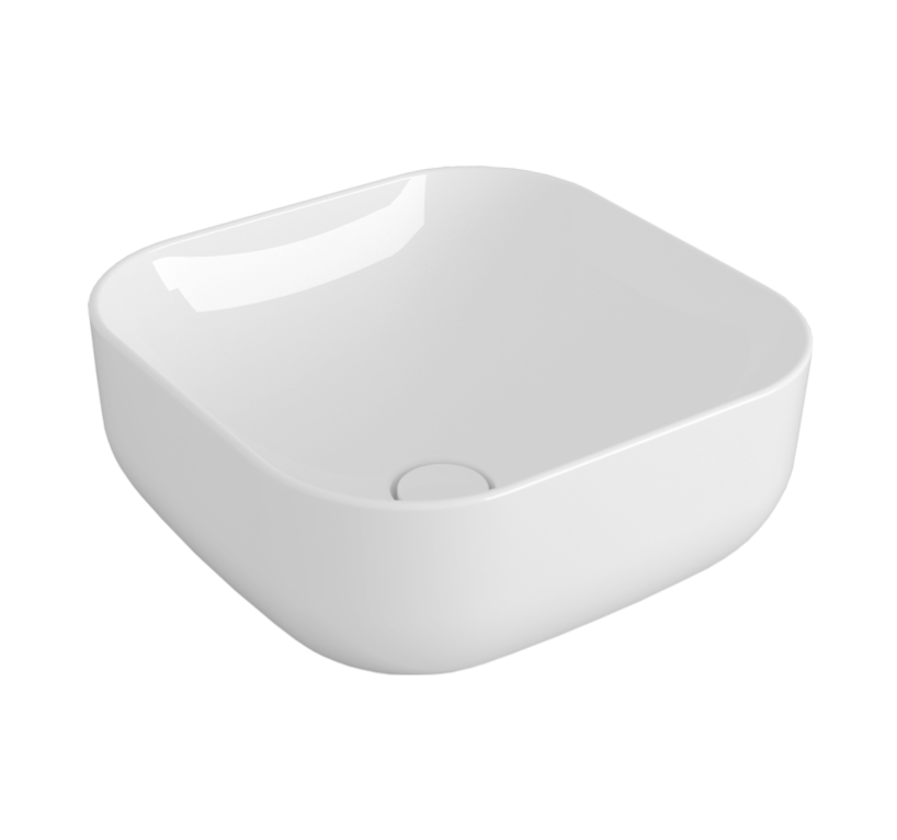 Раковина накладная 45см Simas Baloon BA03 белый