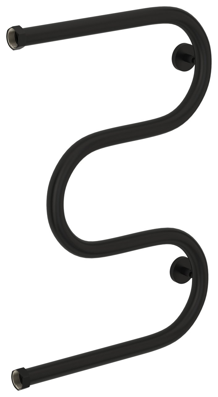 Полотенцесушитель водяной Сунержа М-образный 60х40 черный матовый