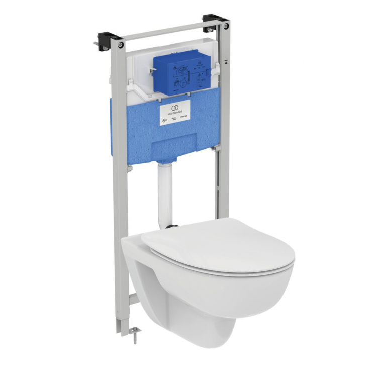 Промо комплект I.life 3 в 1 с унитазом T471601 IS i.life A, сиденьем и крышкой  T467601 IS i.life A и инсталляцией R020467 PROSYS 120 M