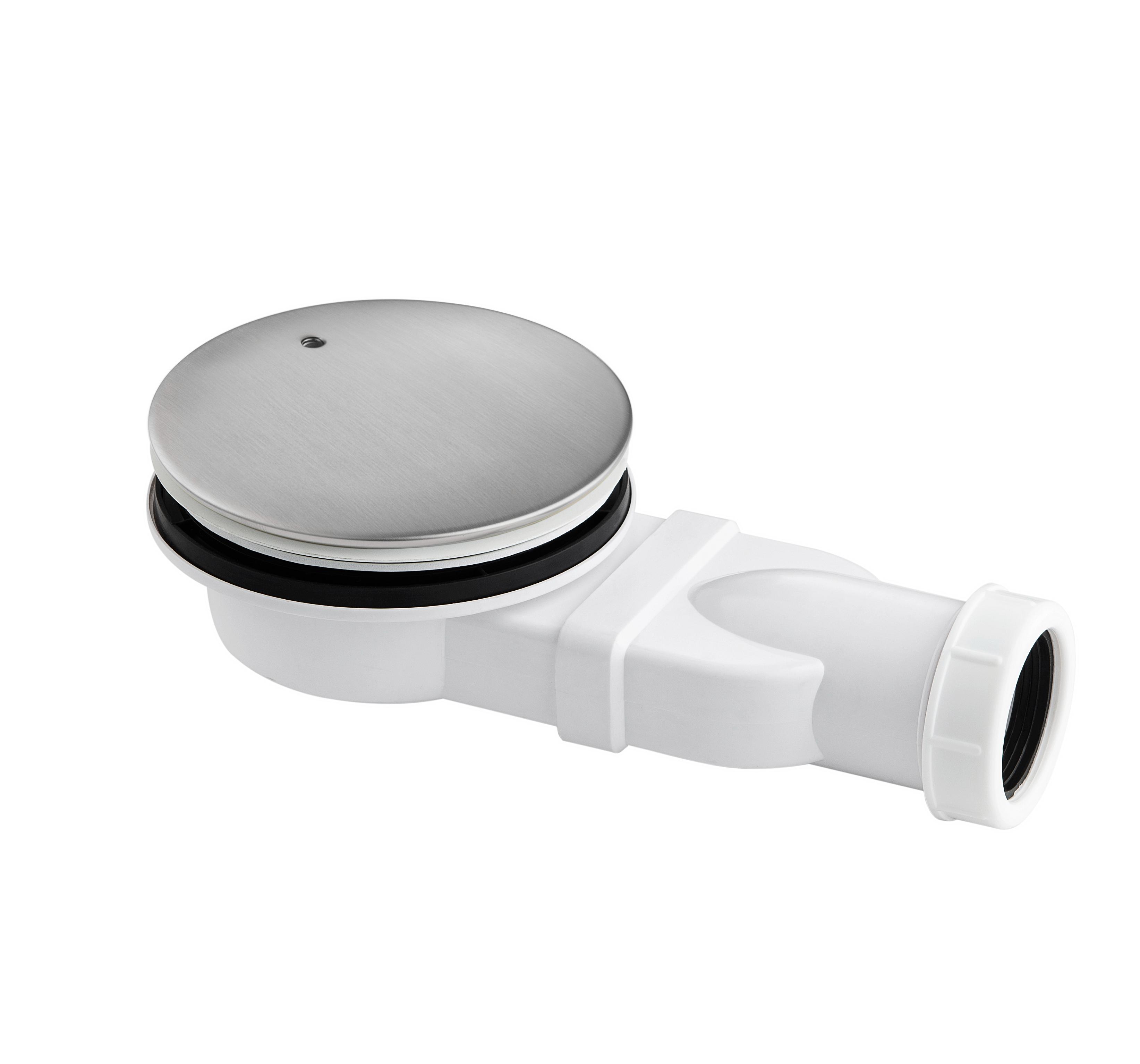 Сифон для поддона Benesque 69010102 никель брашированный